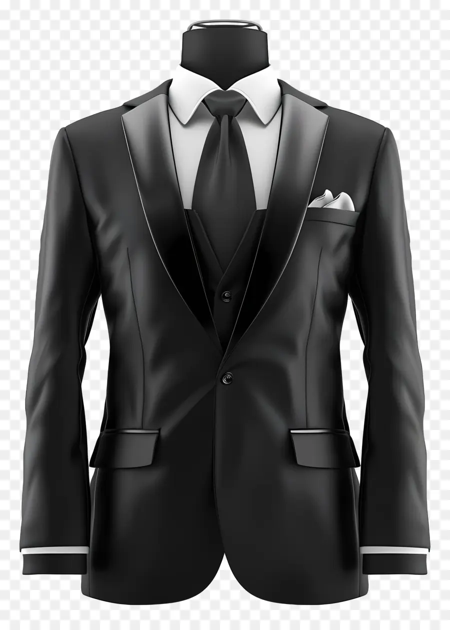 Ropa Formal Negra，Esmoquin PNG