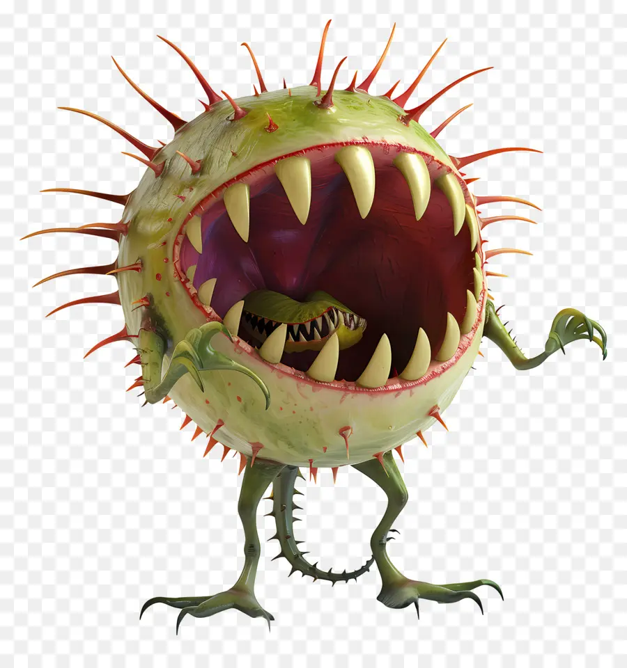Monster Venus Fly Trap，Monstruo PNG