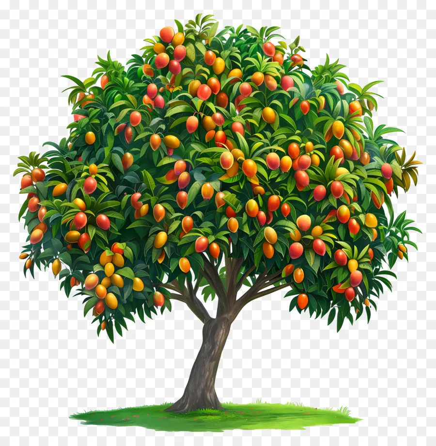 árbol De Mango，árbol De Durazno PNG