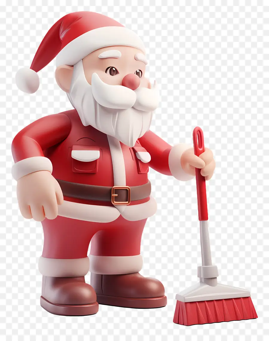 Cleaner De Santa，Santa Claus PNG