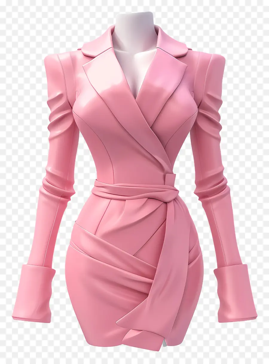 Ropa Formal Mujer，Vestido Rosa PNG