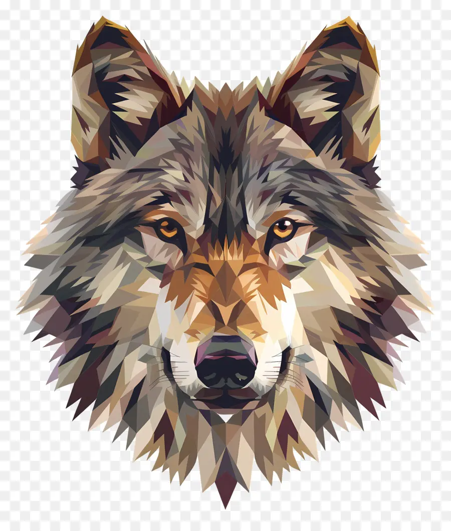 Cabeza De Lobo，Lobo Gris PNG