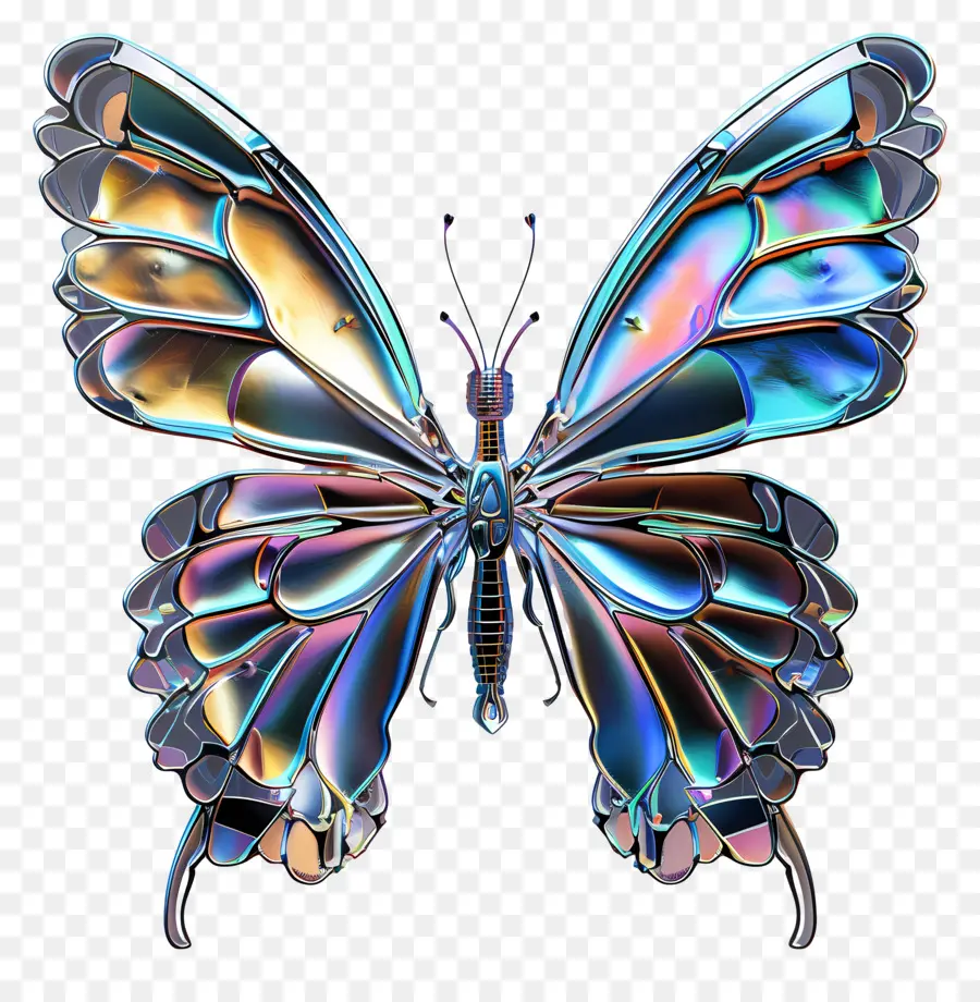 Mariposa，Iridiscente PNG