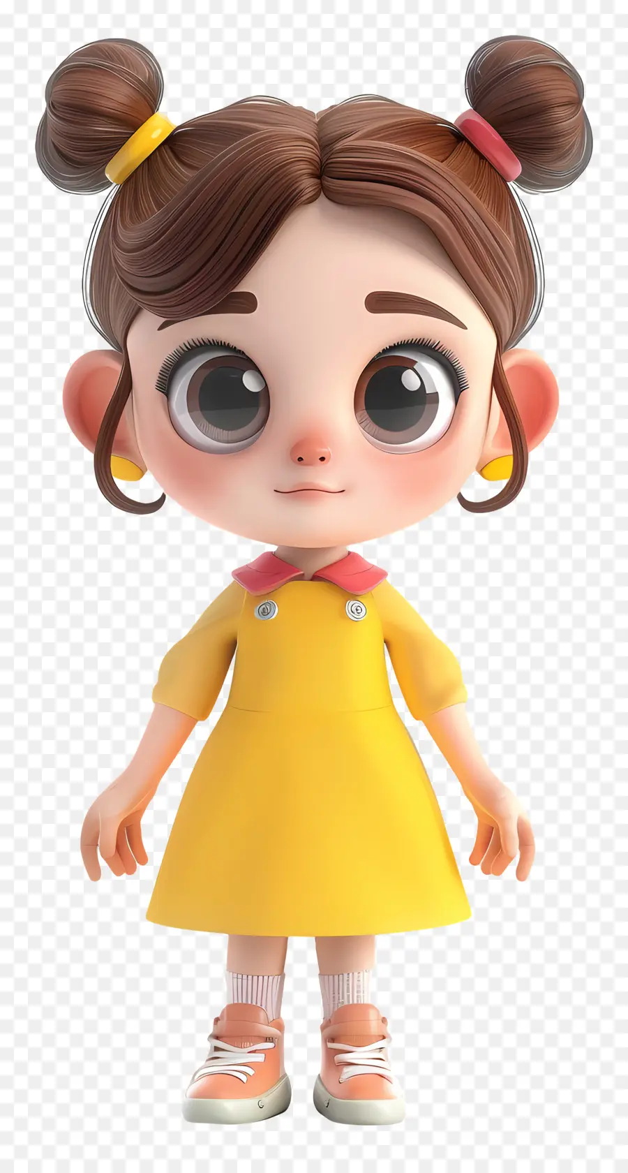 Niña De Dibujos Animados 3d，Niña De Dibujos Animados PNG