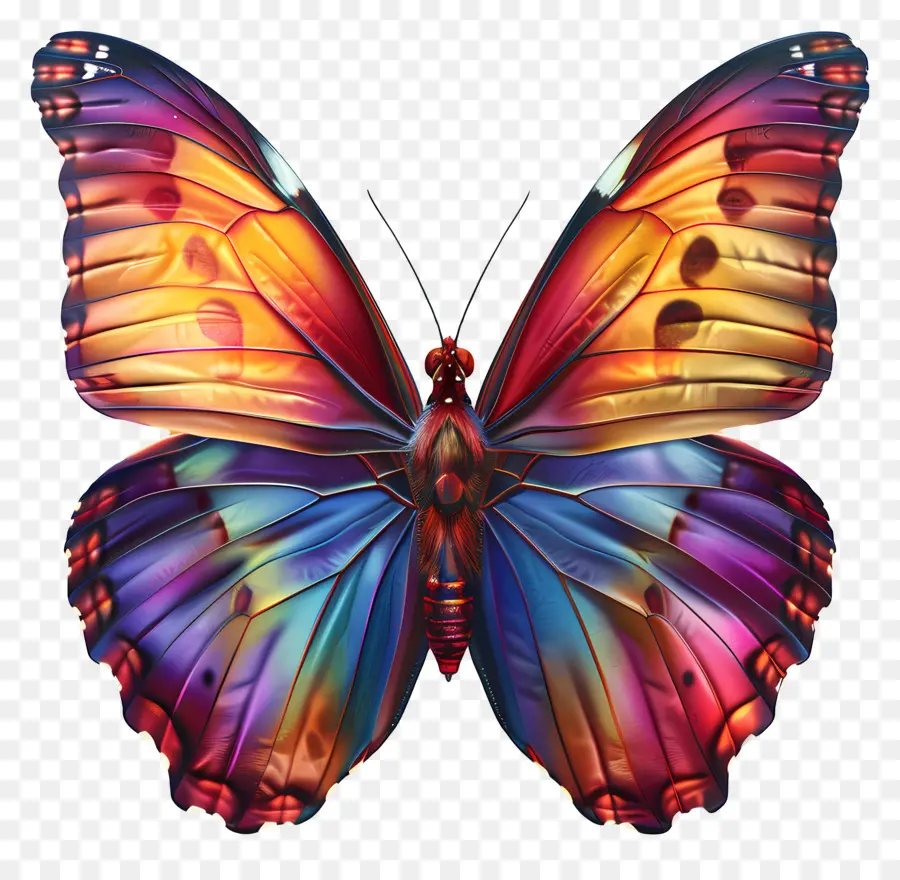 Mariposa，Mariposa Colorida PNG