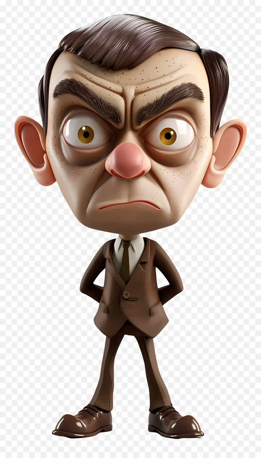 Mr Bean Animado PNG - Mr Bean Animado El Empresario Traje ilustración  transparente