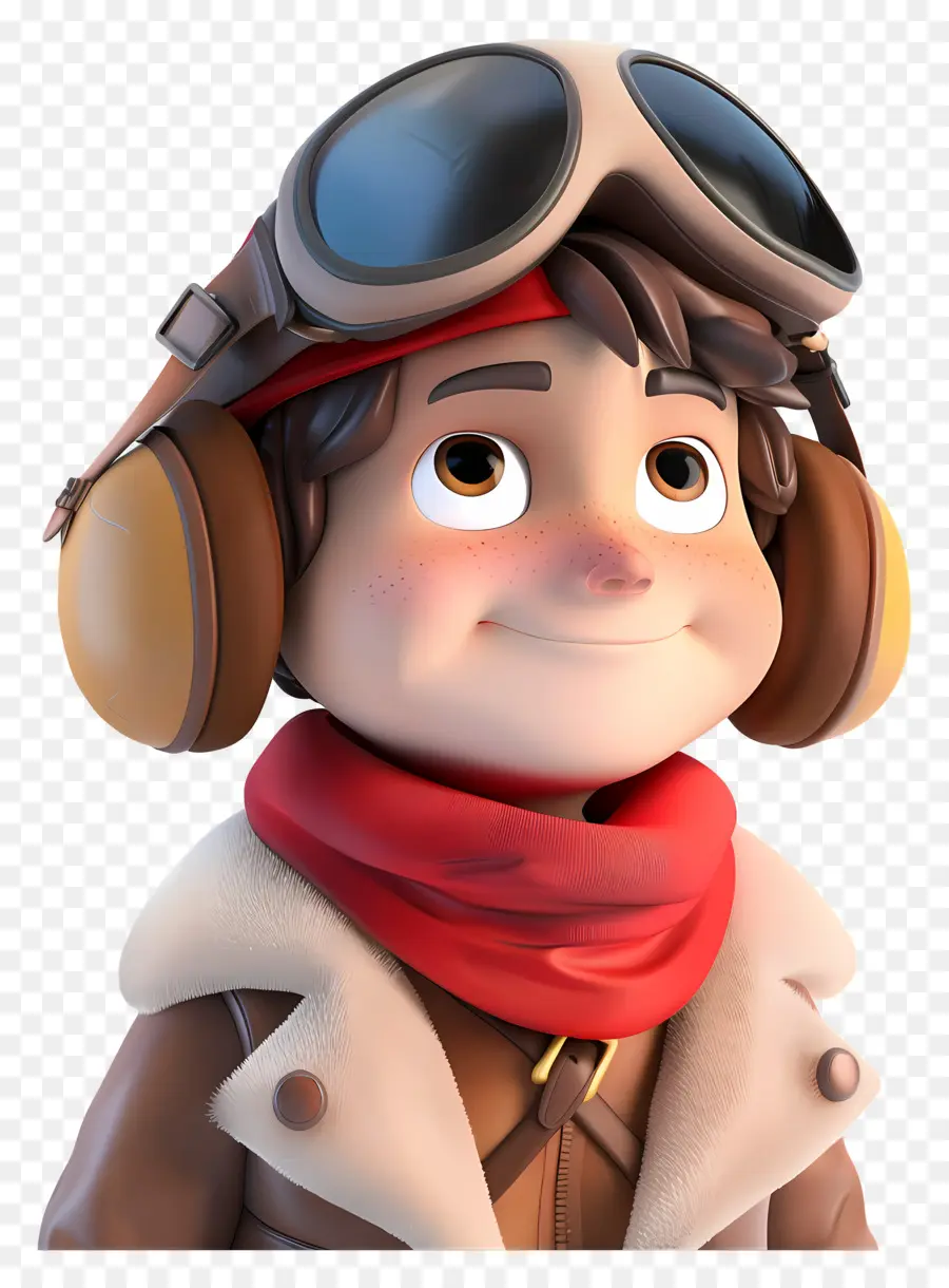 Piloto De Dibujos Animados 3d，Aviator PNG