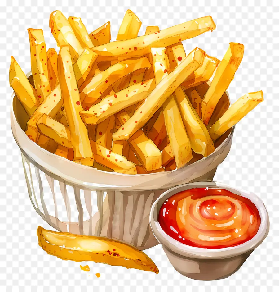 Salsa De Papas Fritas，Papas Fritas PNG