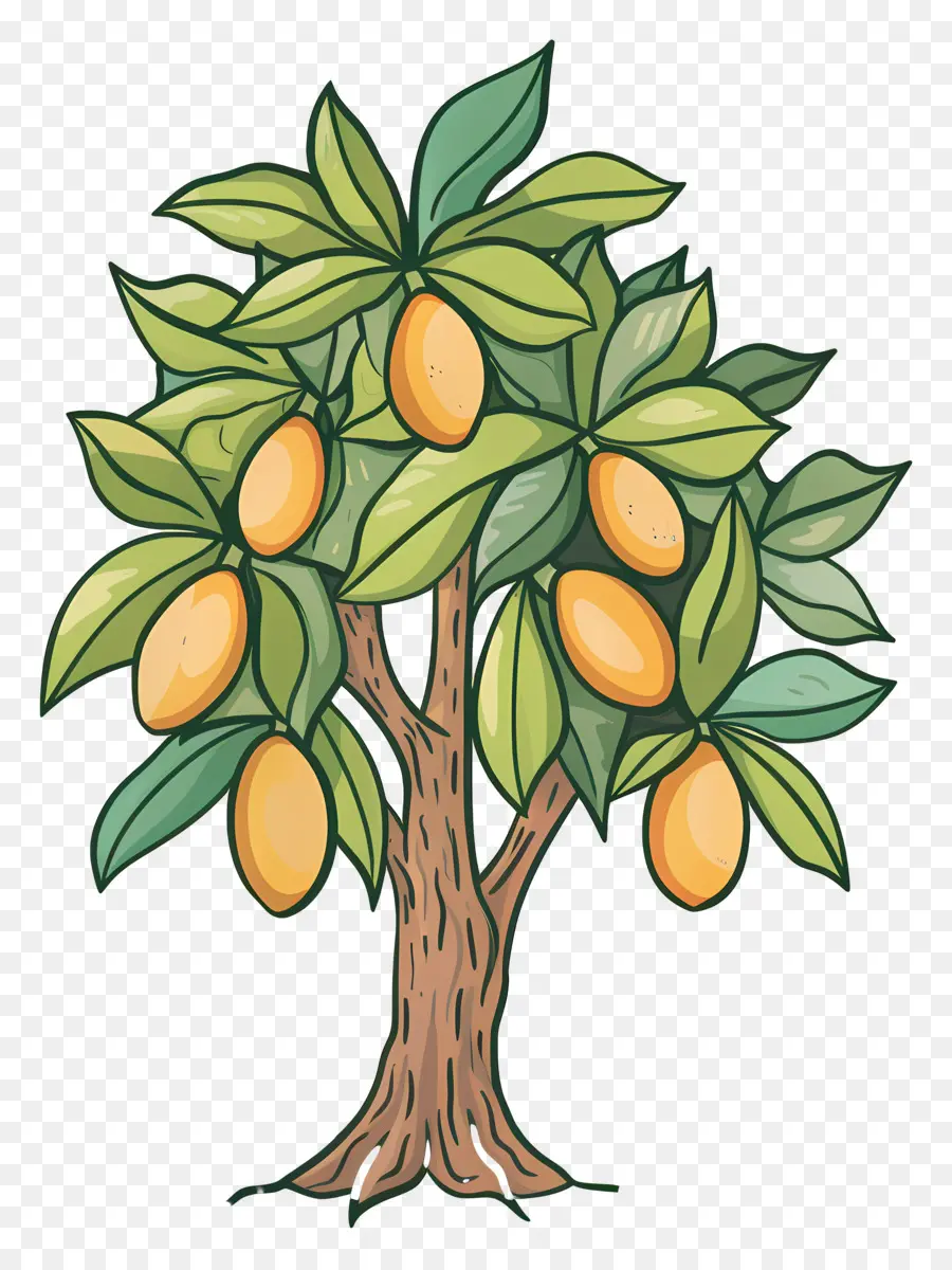 árbol De Mango，árbol De Limón PNG