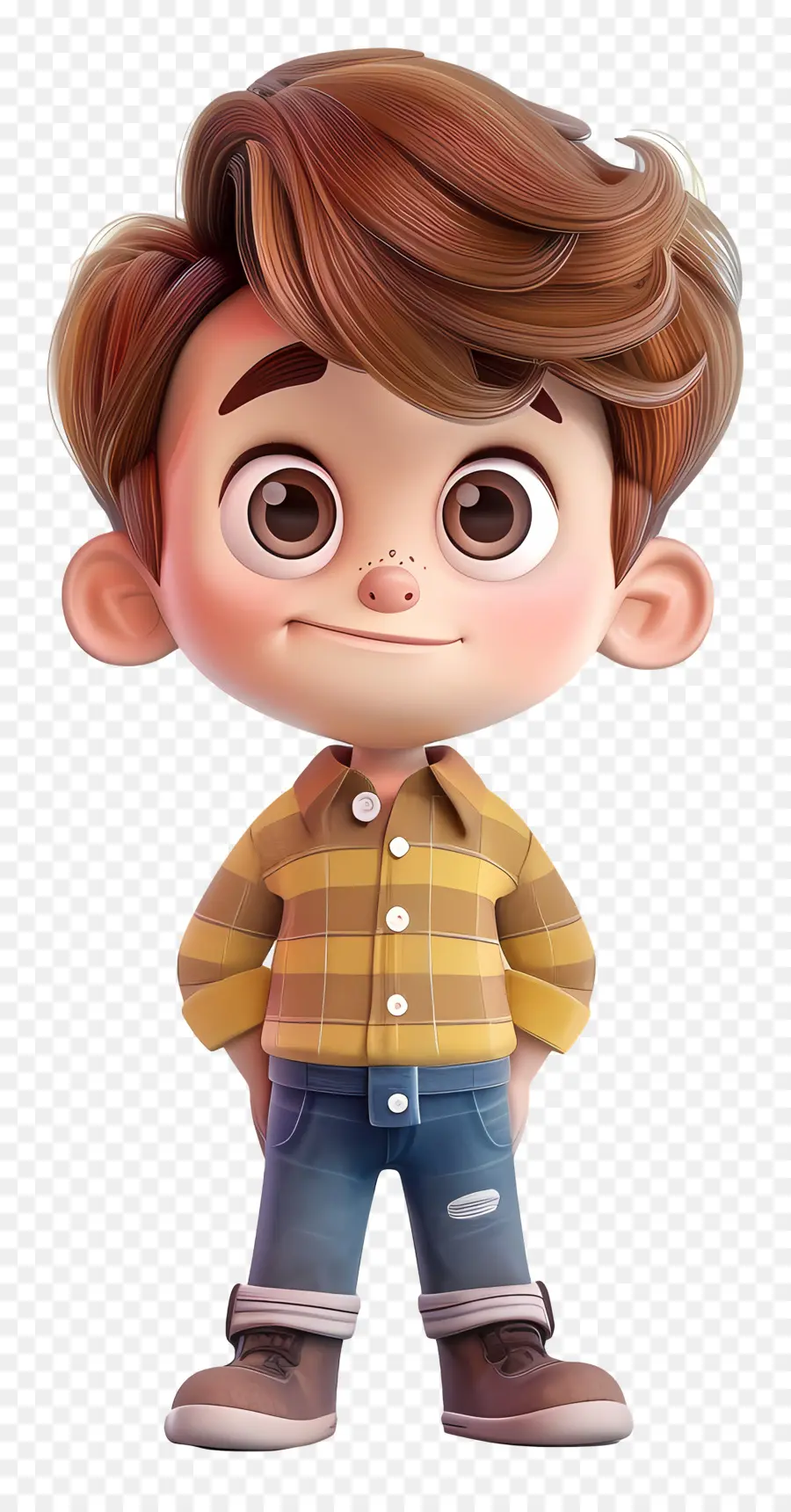 Chico De Dibujos Animados 3d，Personaje De Dibujos Animados PNG