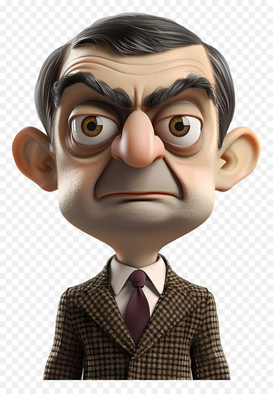 Mr Bean Animado，El Empresario PNG