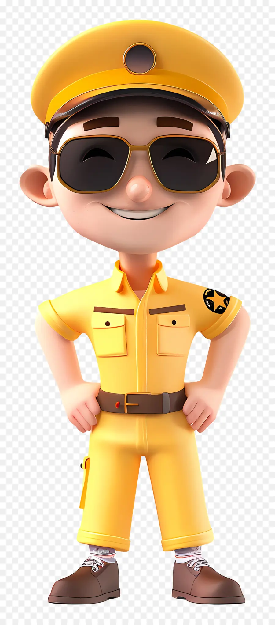 Piloto De Dibujos Animados 3d，Hombre PNG