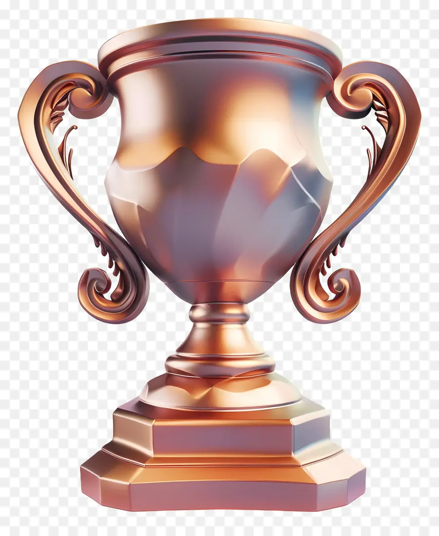 Ganador De La Copa，Trofeo De Representación 3d PNG