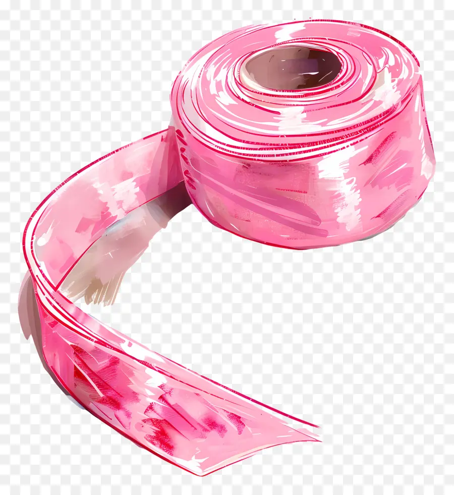 Cinta Rosa，Escritura Blanca PNG