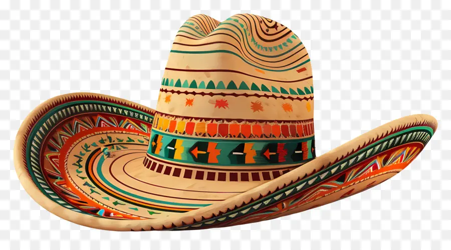 Estilo Mexicano，Sombrero De Vaquero PNG