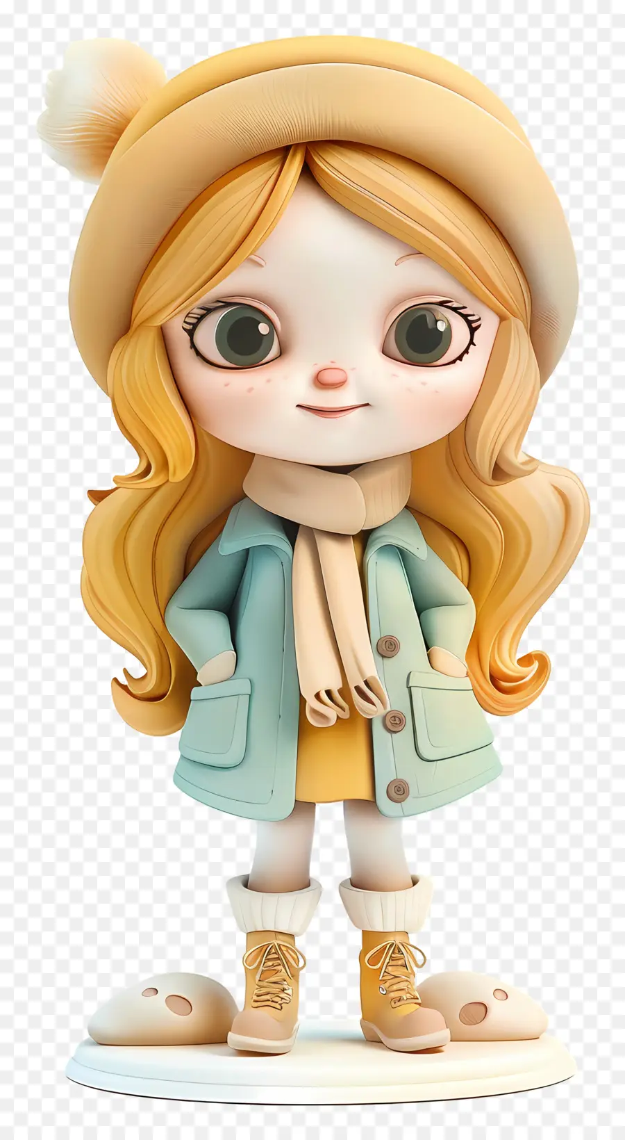 Chica De Dibujos Animados 3d，Personaje De Dibujos Animados PNG