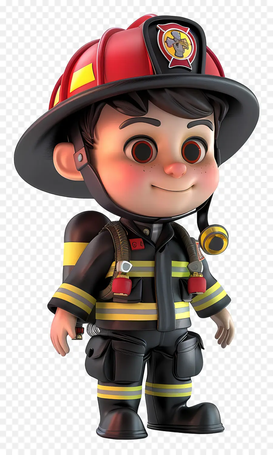 Bombero，Personaje De Dibujos Animados PNG