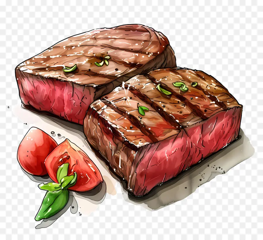 Carne Término Medio，Filete PNG