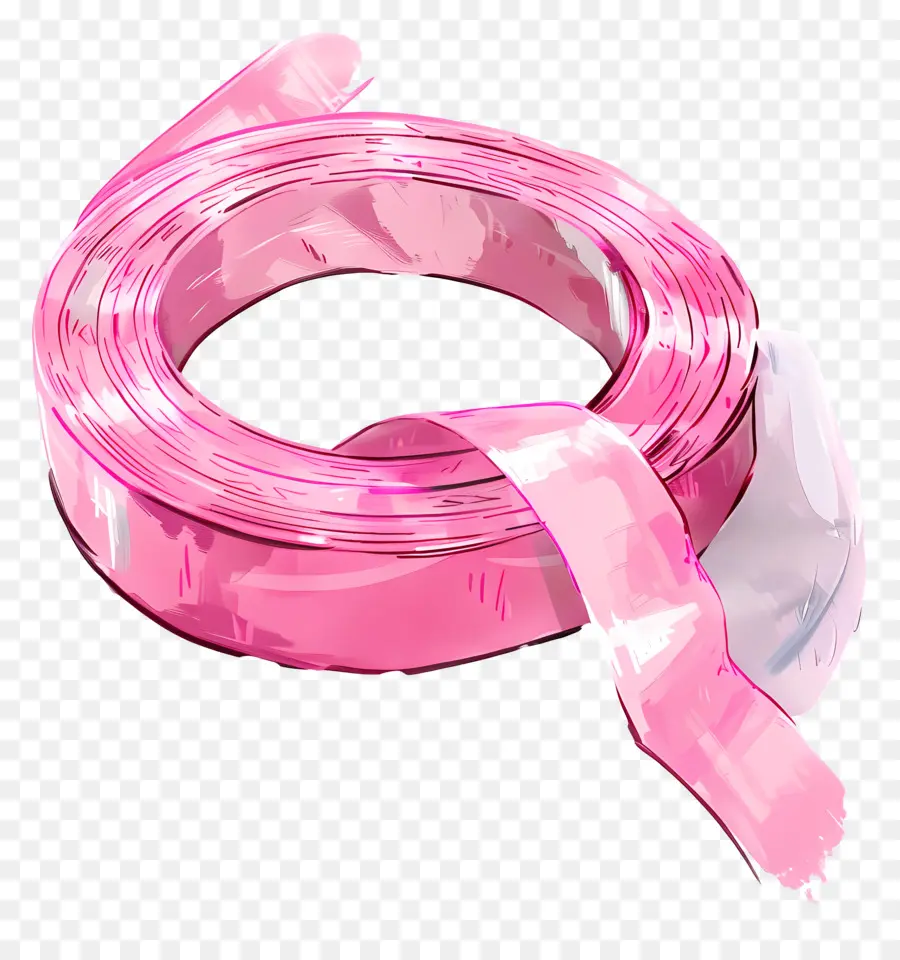 Cinta Rosa，Recubrimiento De Plástico Transparente PNG