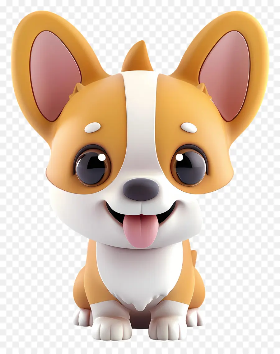 Cachorro De Corgi，Lindo PNG