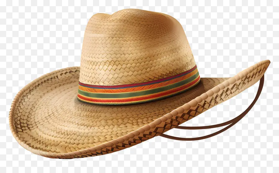 Estilo Mexicano，Sombrero De Paja PNG