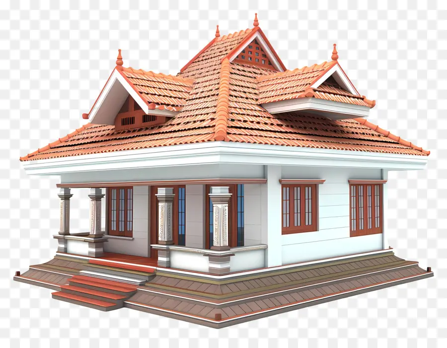 Casa De Kerala，Casa Tradicional PNG