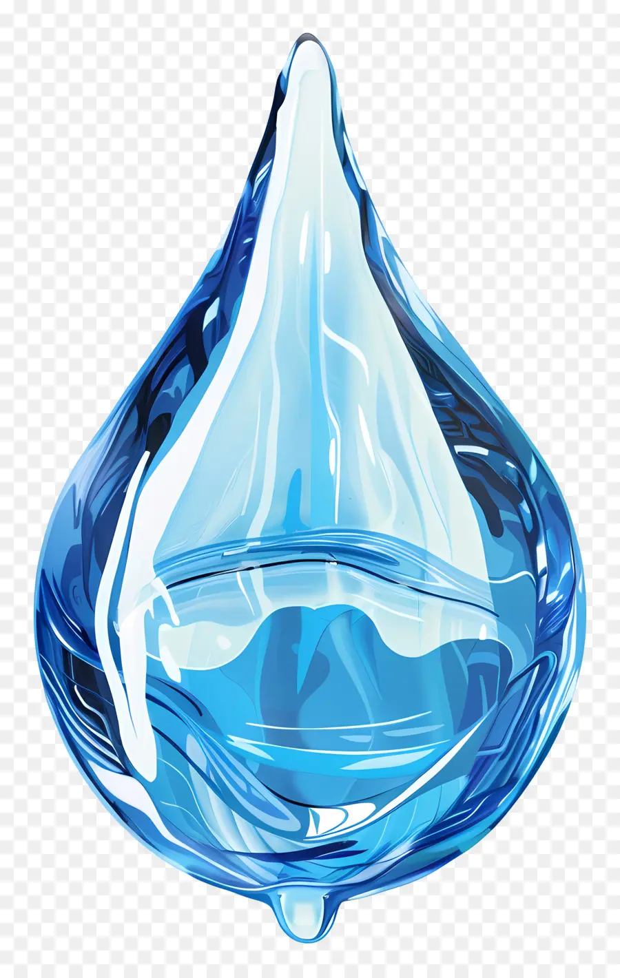 Gota De Agua，La Superficie Lisa PNG