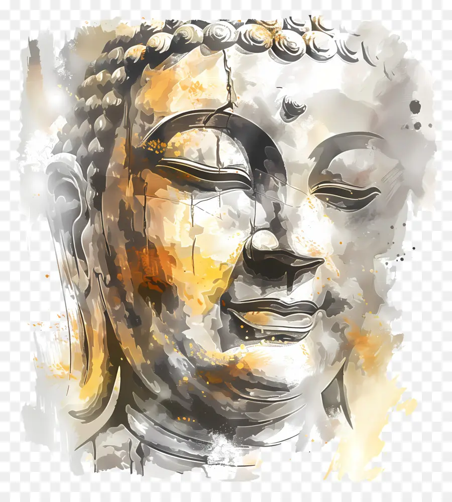 Cara De Buda，Estatua De Buda PNG