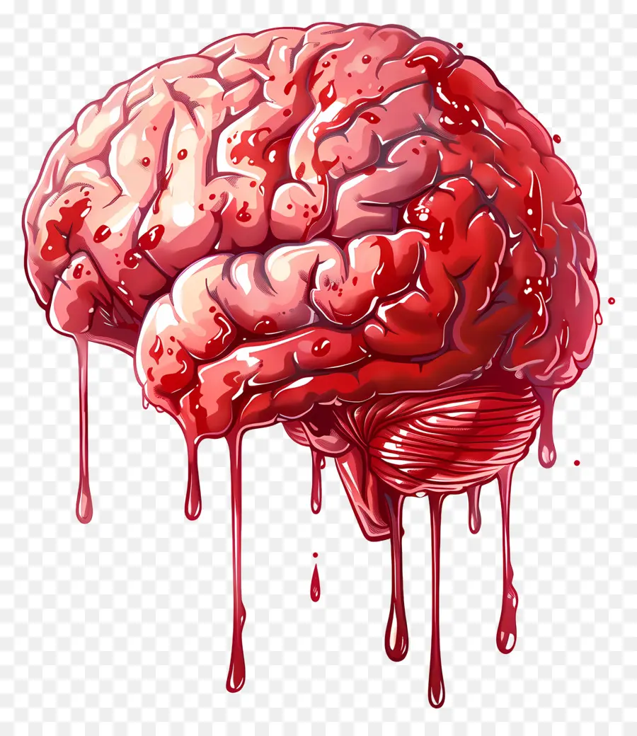 Cerebro Animado，Ilustración Del Cerebro PNG