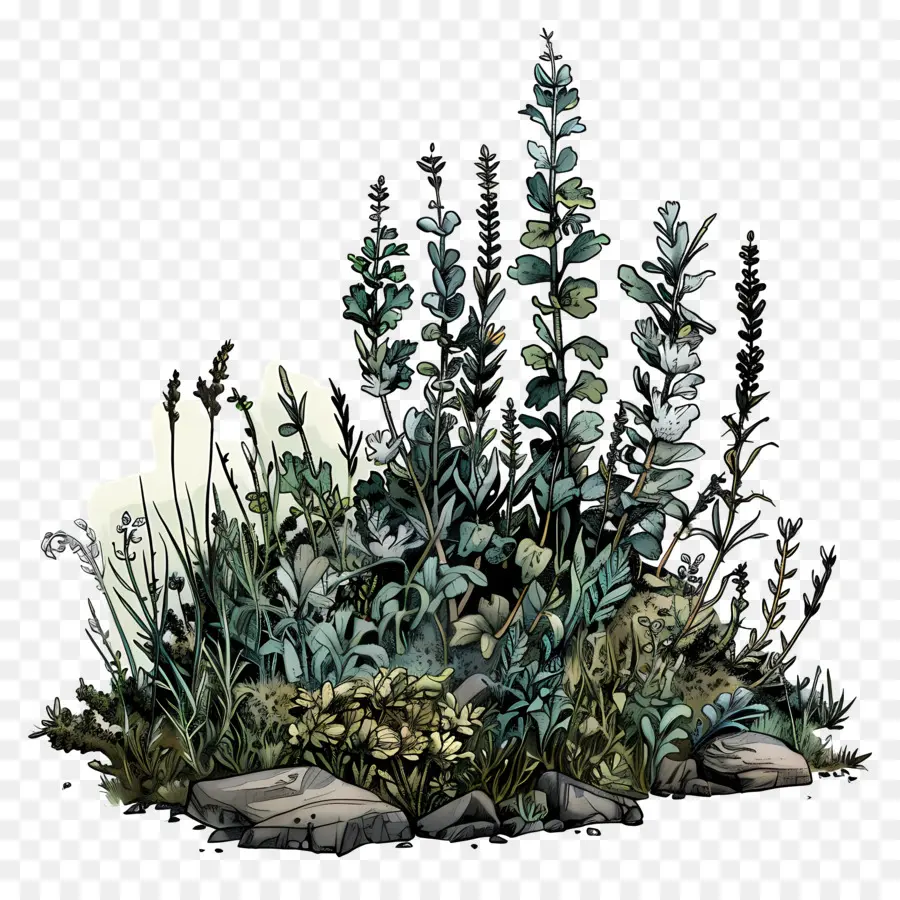 Vegetación De Tundra，Plantas PNG