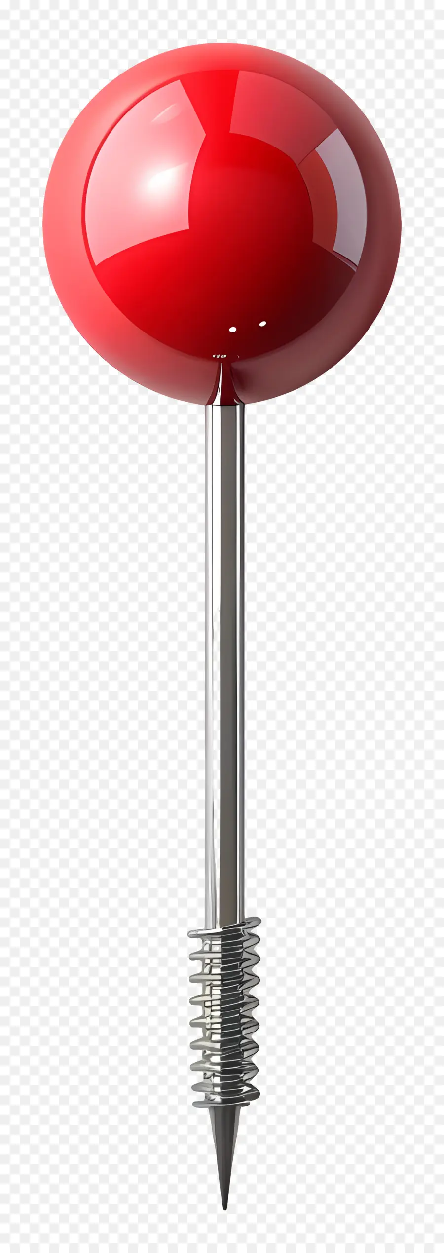 Pushpin，Varilla De Metal PNG