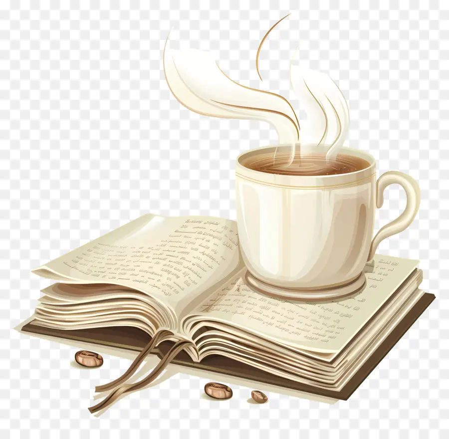 El Libro Abierto，Café PNG