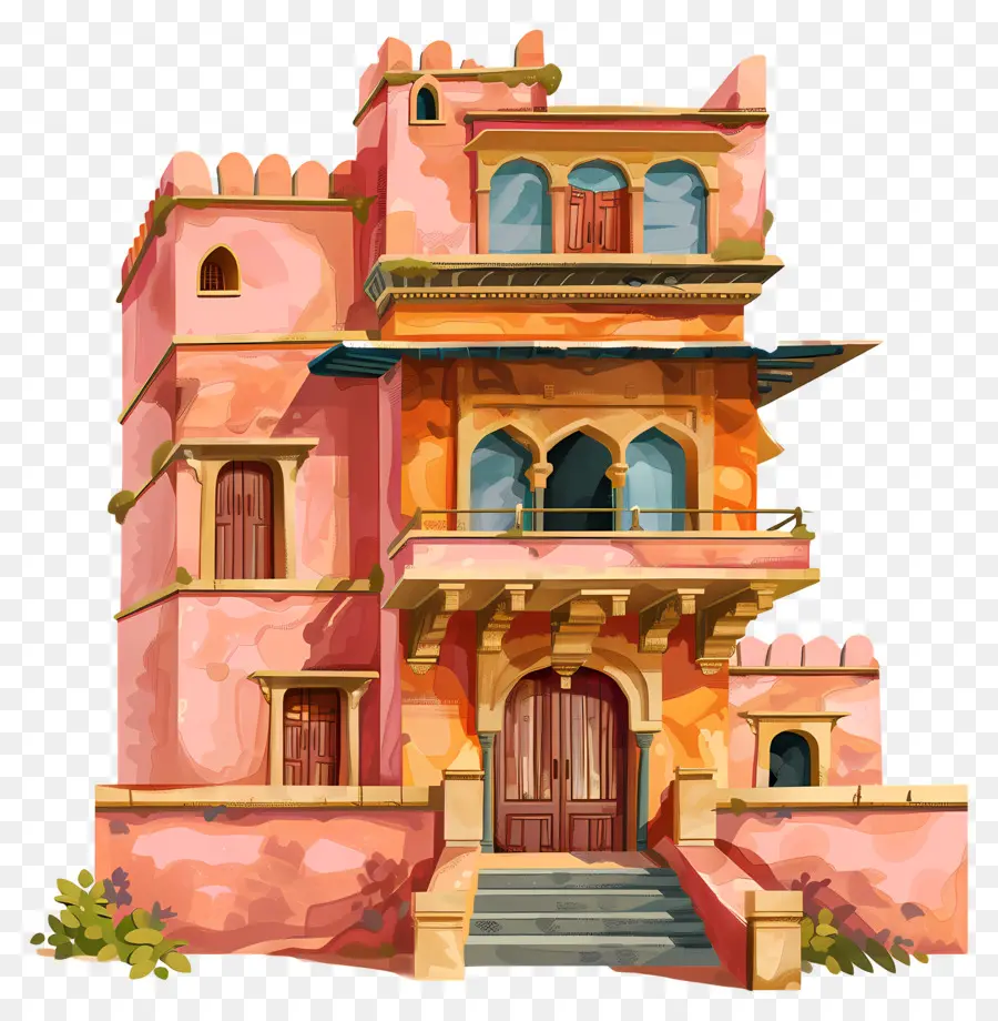 Casa Del Indio，Dibujo De La Historieta PNG