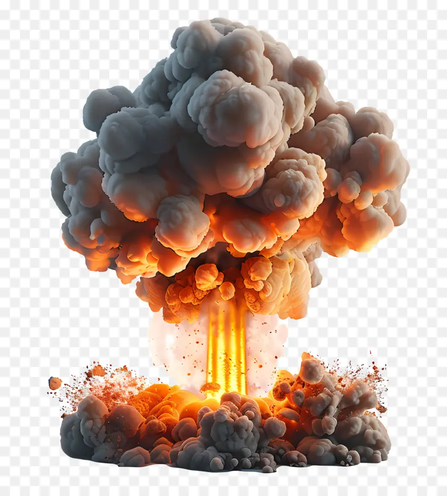 Explosión Nuclear，Bola De Fuego PNG