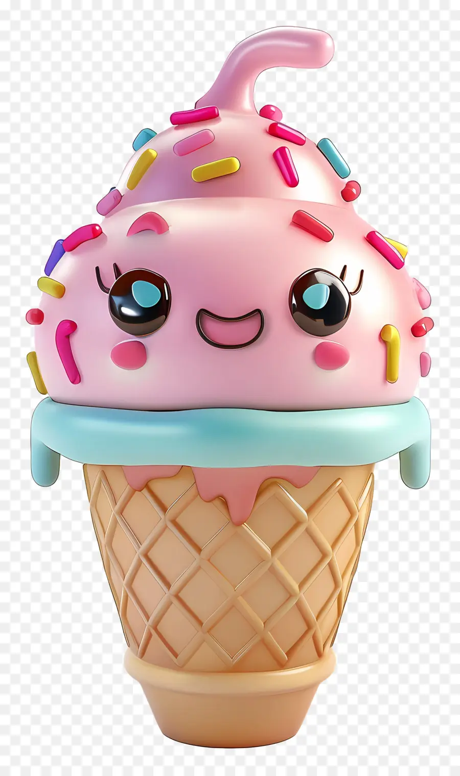 Lindo Helado，Cono De Helado PNG