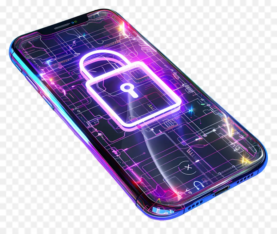 Protección De Contraseña De Teléfono Inteligente，La Ciberseguridad PNG