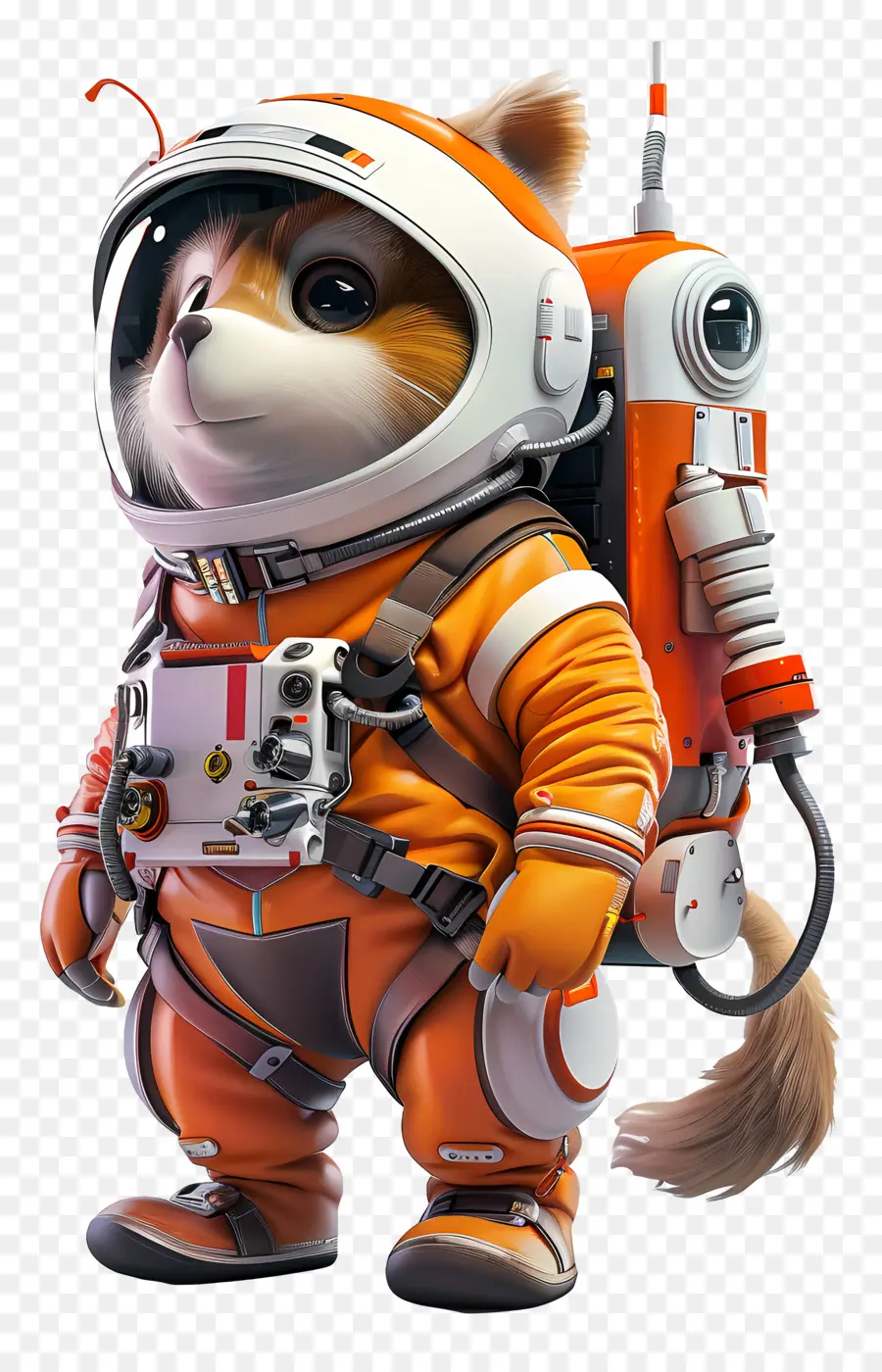 Animal，Gato Con Traje De Astronauta PNG