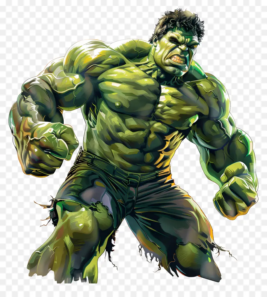 Casco，Hulk Verde PNG