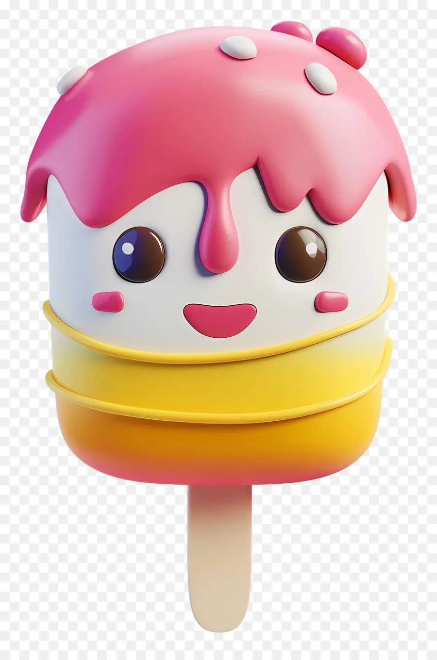 Lindo Helado，Personaje De Dibujos Animados PNG