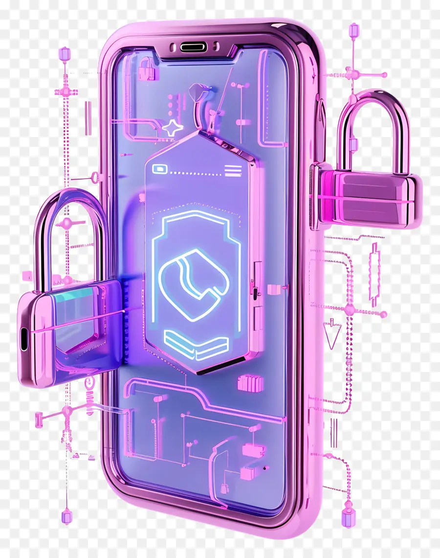 Protección De Contraseña De Teléfono Inteligente，Smartphone PNG