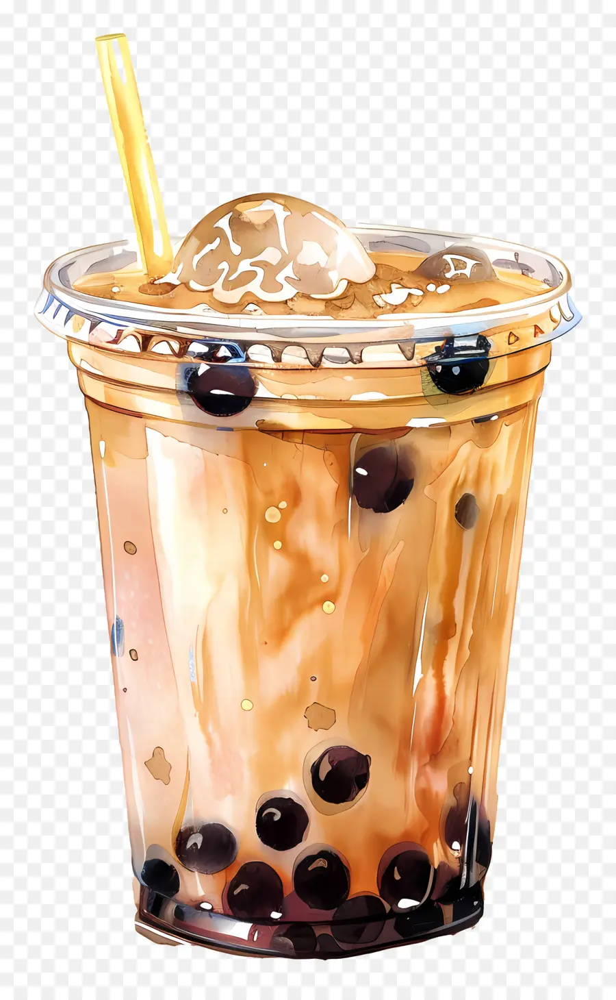 Té De La Burbuja，Café Helado PNG