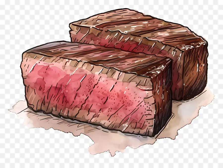 Carne Término Medio，Filete PNG