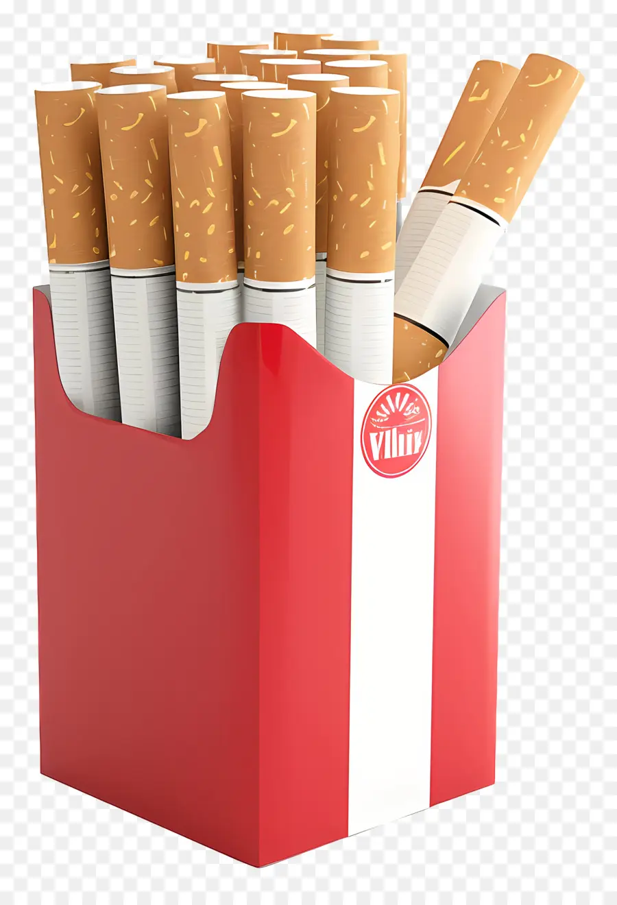 Los Cigarrillos，Caja Roja PNG