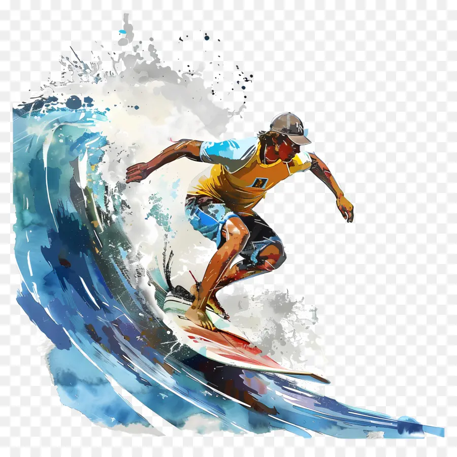 El Surf，Ola PNG