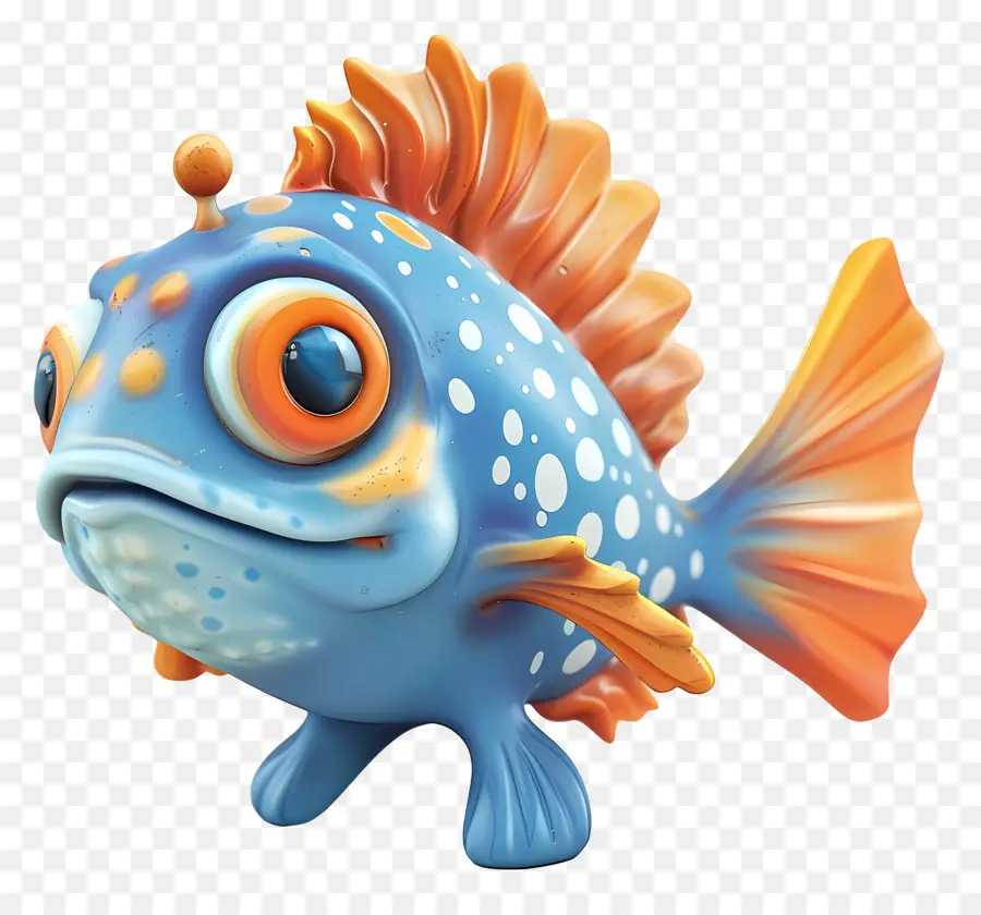 Animales Del Mar，Pescado Azul PNG