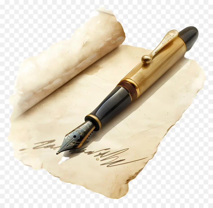 Pen Pal，Papel De Pergamino PNG