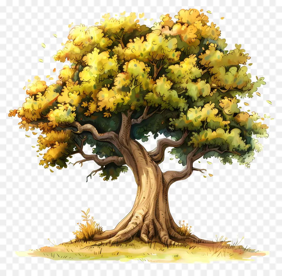 Árbol，árbol De Roble PNG