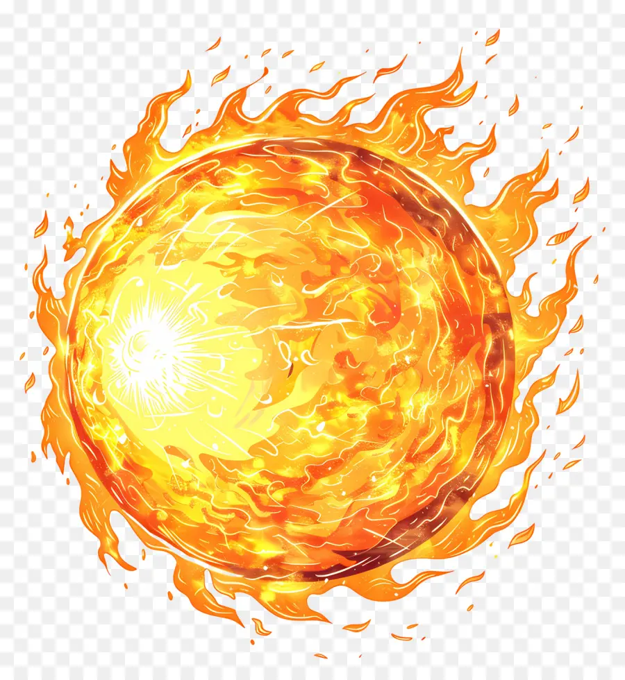 Bola De Fuego，Fuego PNG