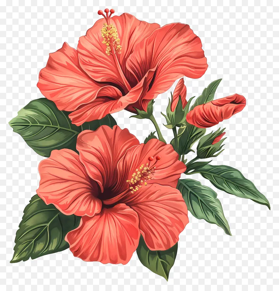 Moana Hibisco，Flores De Hibisco Rosa PNG