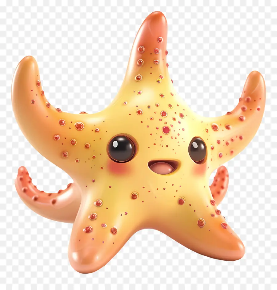 Animales Del Mar，De Dibujos Animados De Estrellas De Mar PNG